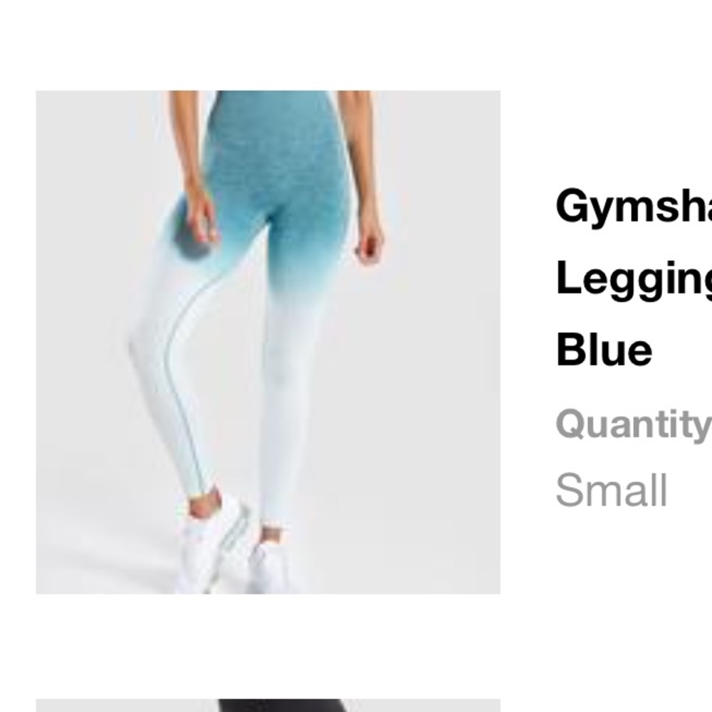 Gymshark leggings ombré